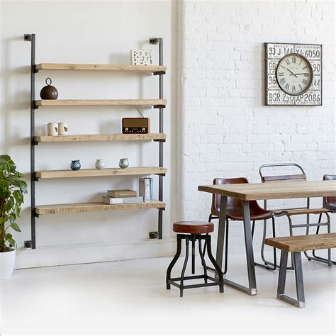 commercial wall mounted shelving systems